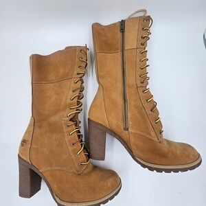 Timberland Women's Tan Leather Boots